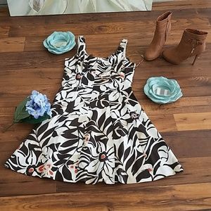 ABG Floral Print Dress